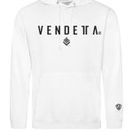 Mikina s Kapucňou Dámska / Hoodie Oversize / Biela / v1683