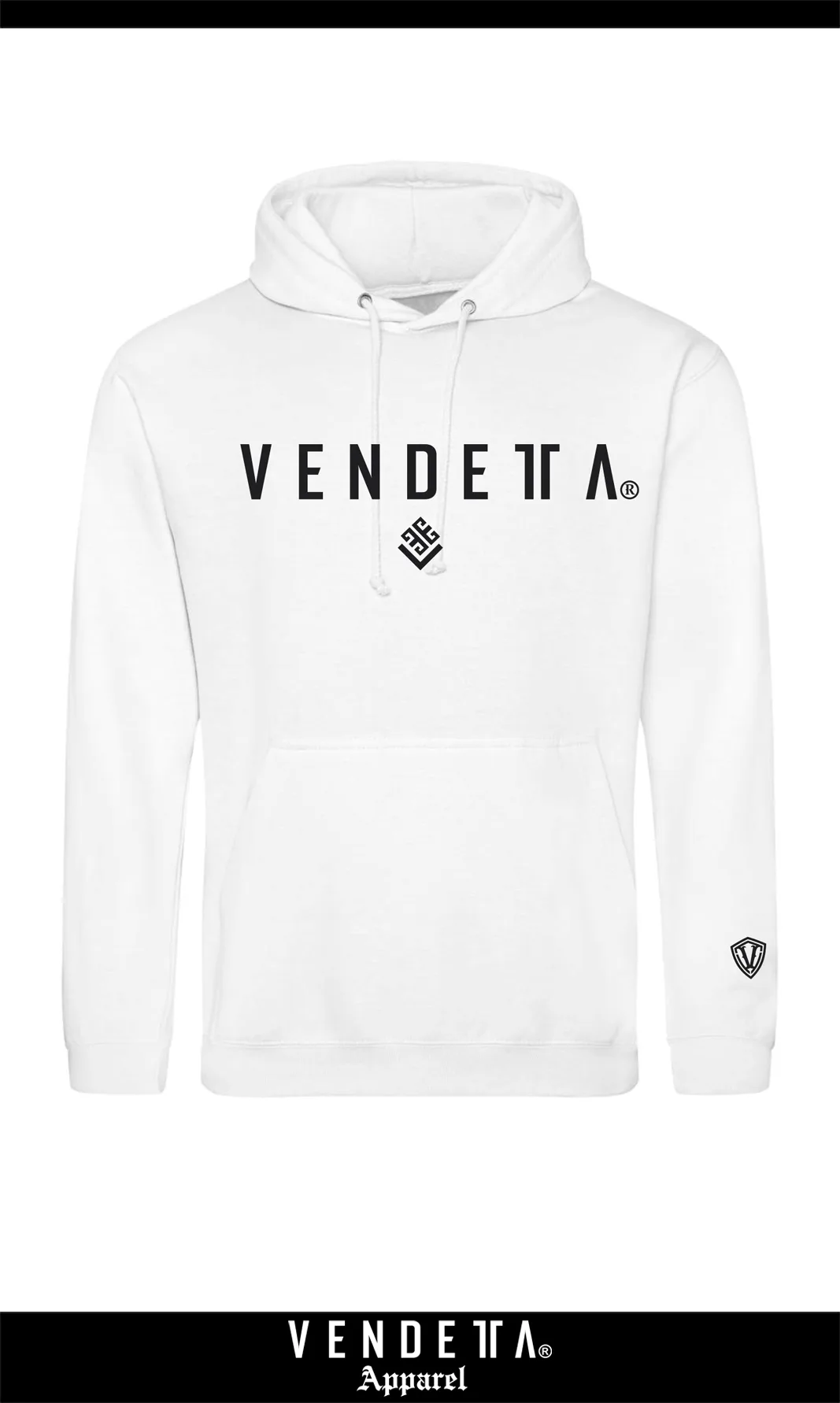 Mikina s Kapucňou Dámska / Hoodie Oversize / Biela / v1683 – Obrázok 1