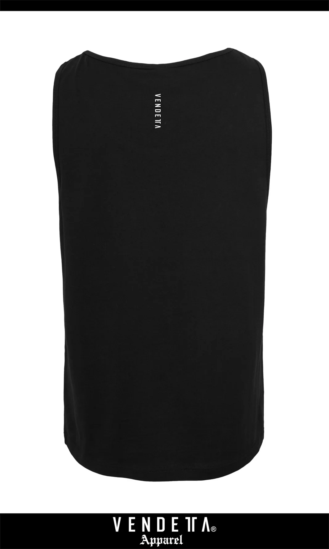 Tielko Oversize Pánske / Tank top / Čierna / v1704 – Obrázok 3