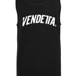 Tielko Oversize Pánske / Tank top / Čierna - Biela / v1705