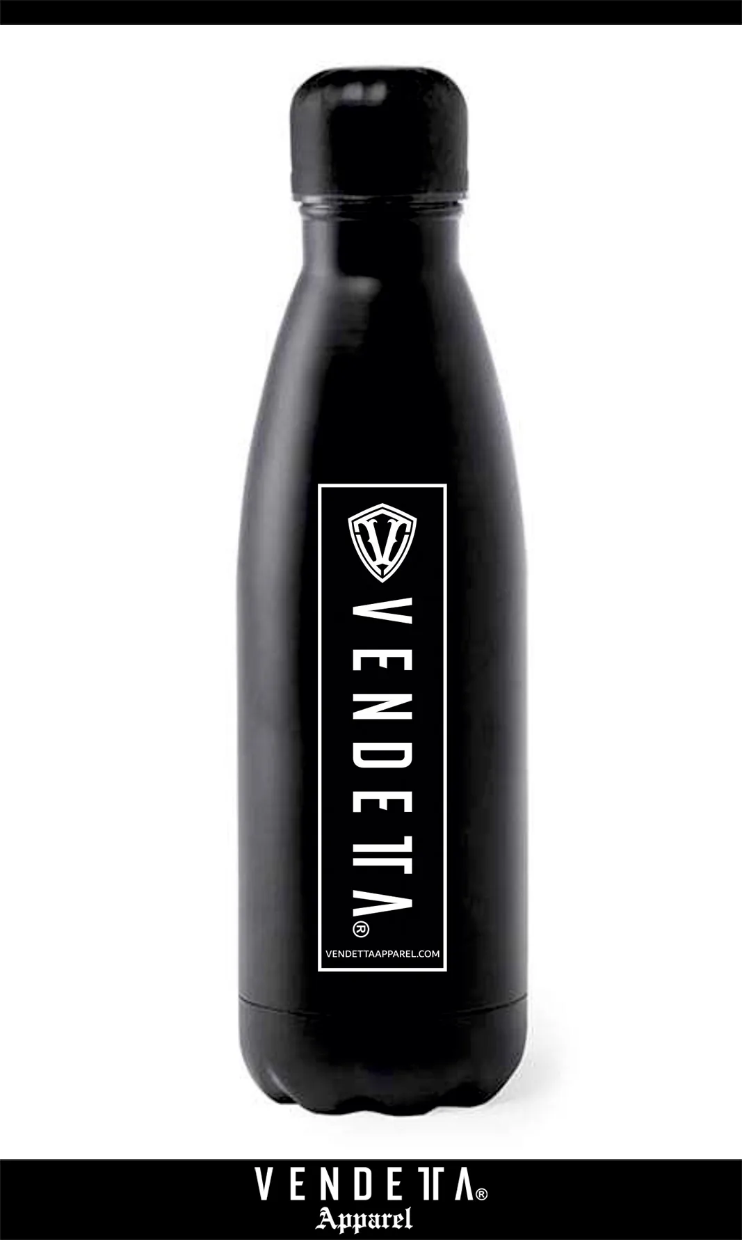 FLAŠKA Nerezová oceľ / Bottle Sport 790 ml / Čierna / v1699 – Obrázok 1