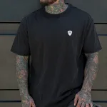 Tričko Pánske / T-shirt Oversize Batika / Čierna / v1636