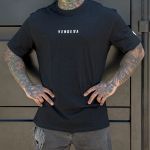 Tričko Pánske / T-shirt Oversize 1 / Čierna-Biela / v1647