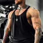 Tielko FIT Pánske / Tank Top men / Čierna / v1702