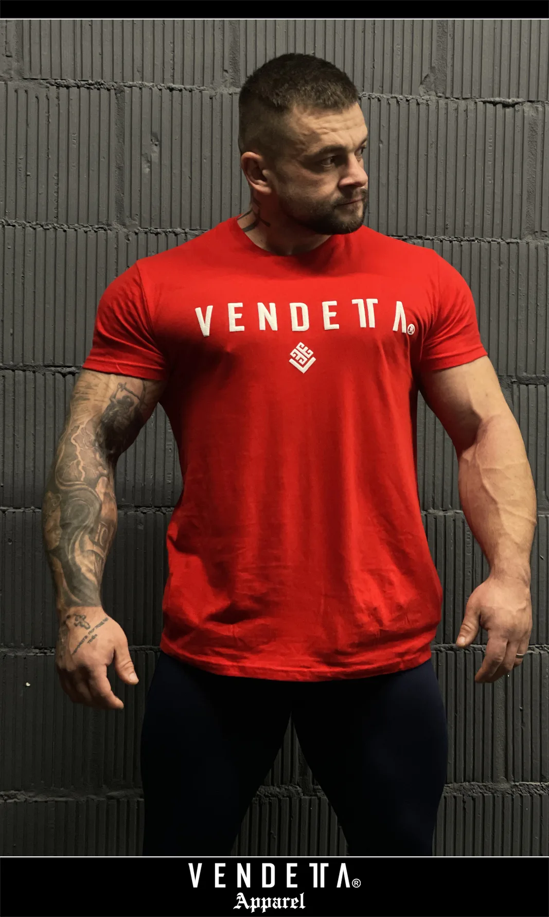 Tričko Pánske / T-Shirt Classic / Červená / v1649 – Obrázok 1