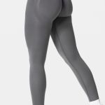 Legíny Bezšvové Dámske / Vysoký Pás / Seamless Leggings / SET / Šedá / v1736