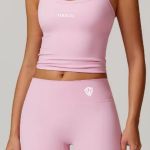 Kraťasy + Top - Súprava Dámska / shorts + Top SET / Ružová / v1748