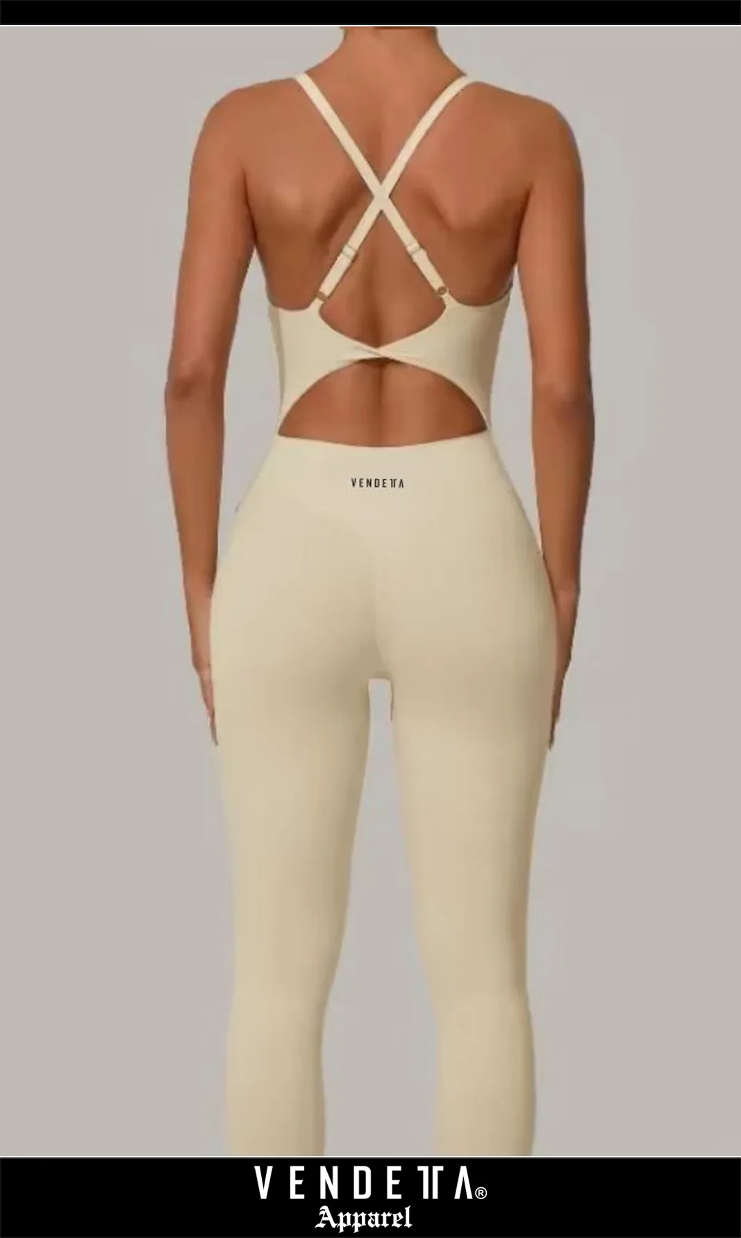 Overal Leginy - Dámsky / Overall leggings Classic / Natural / v1751 – Obrázok 1