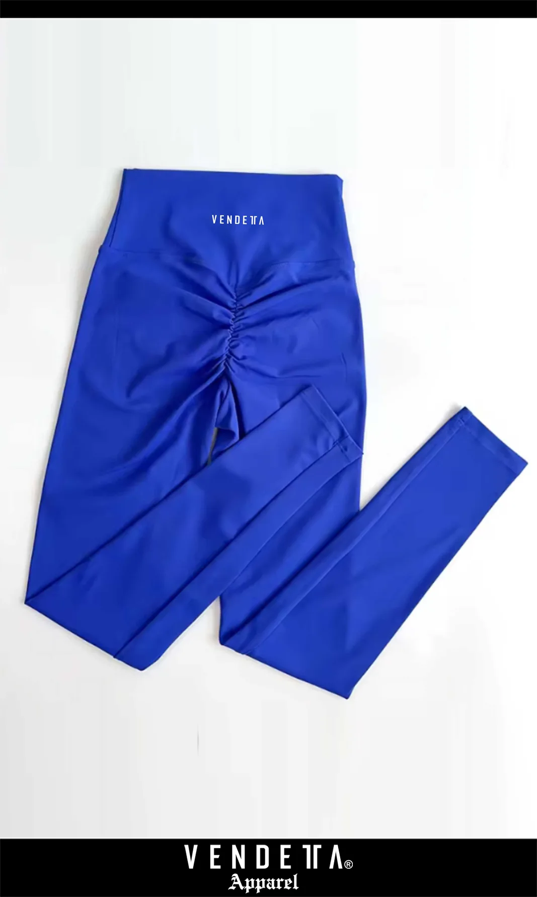 Legíny Dámsky / Leggings Push-UP 3 / Modrá / v1762 – Obrázok 1