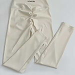 Legíny Dámsky / Leggings Push-UP 3 / Biela Natural / v1762