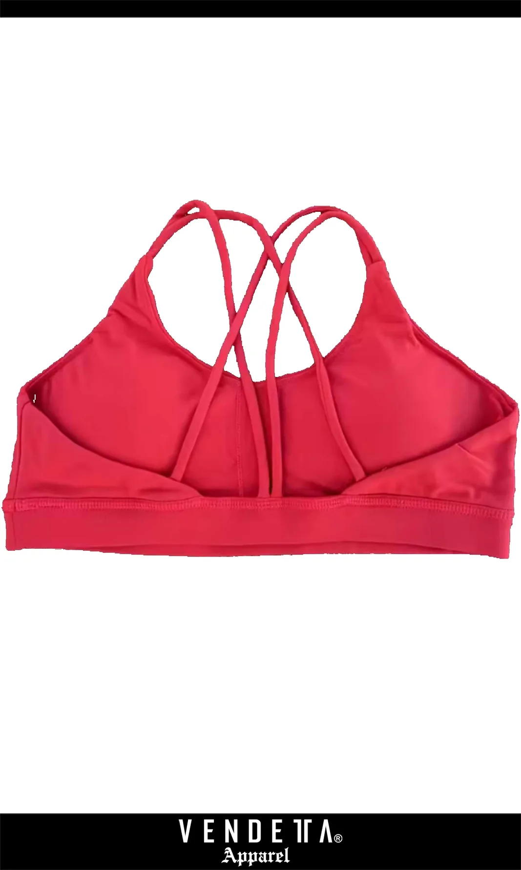 Podprsenka Dámsky / TOP Bra / Červená / v1685 – Obrázok 2