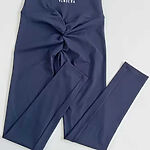 Legíny Dámsky / Leggings Push-UP 3 / Modrá / v1762