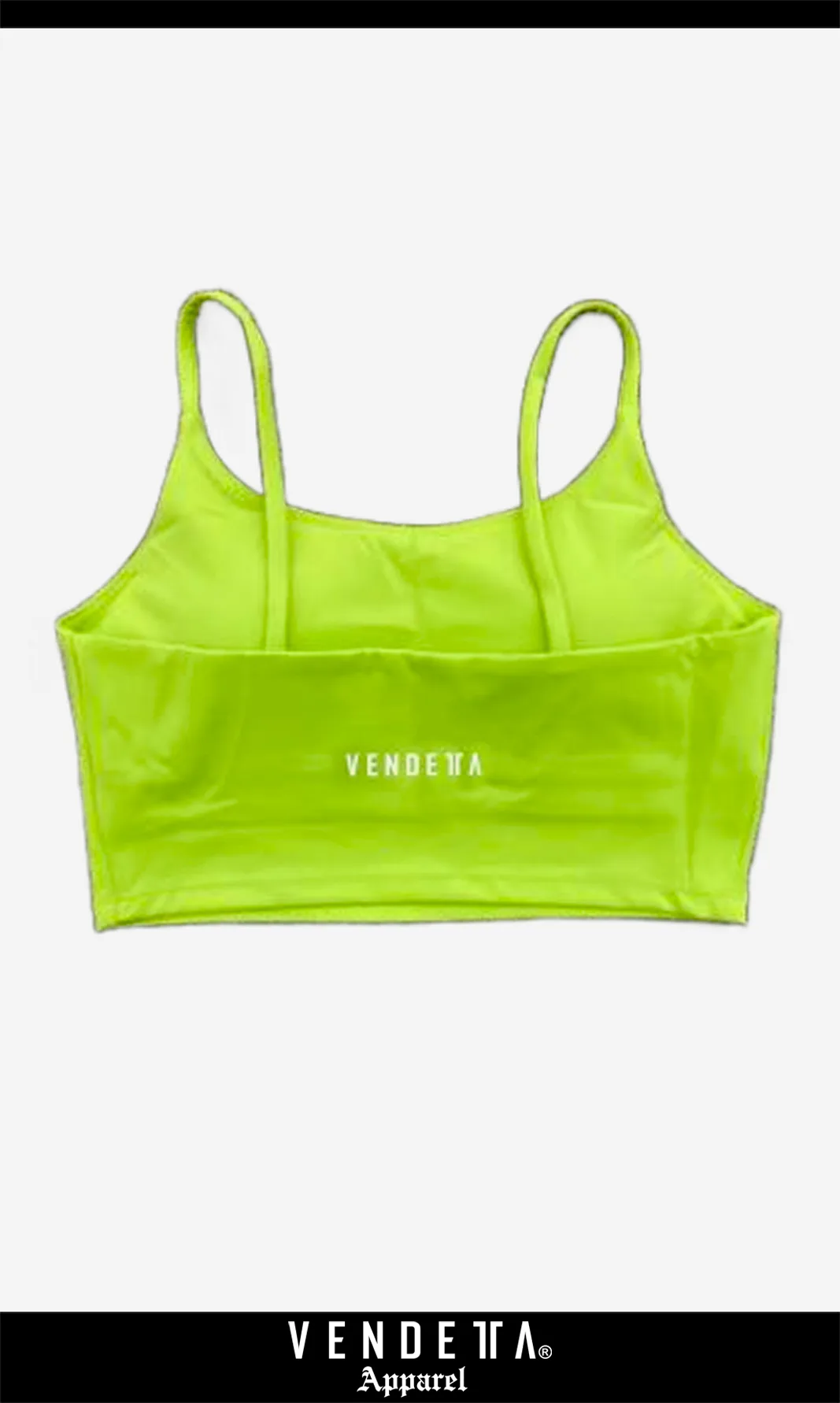 Podprsenka Dámska / TOP Bra / Žltá - NEON / v1763 – Obrázok 1