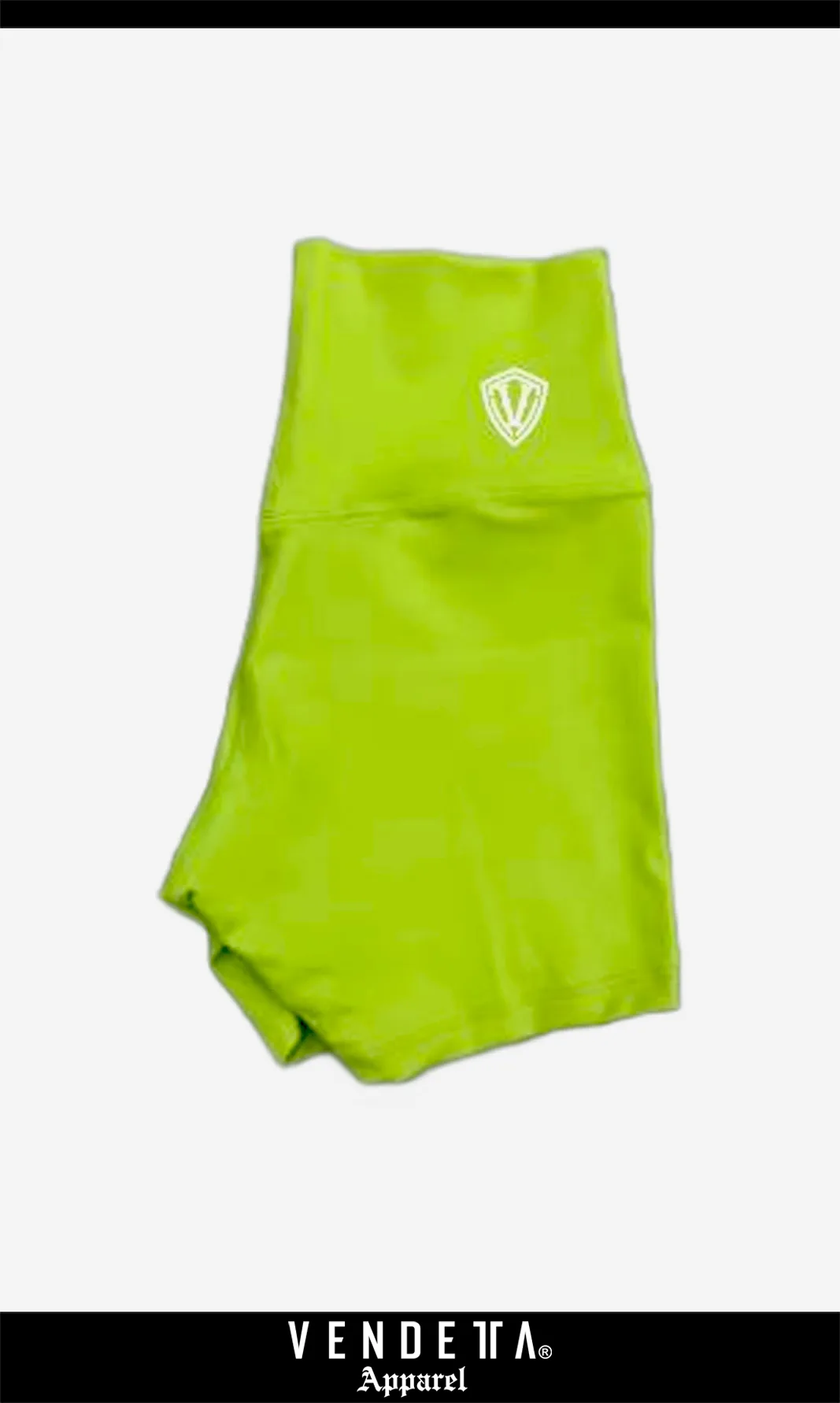 Kraťasy MINI Bezšvové Dámske / Shorts / Žltá - NEON / v1764 – Obrázok 1