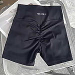 Kraťasy Bezšvové Dámske / Mini Shorts Push UP-3 / Čierna / v1765