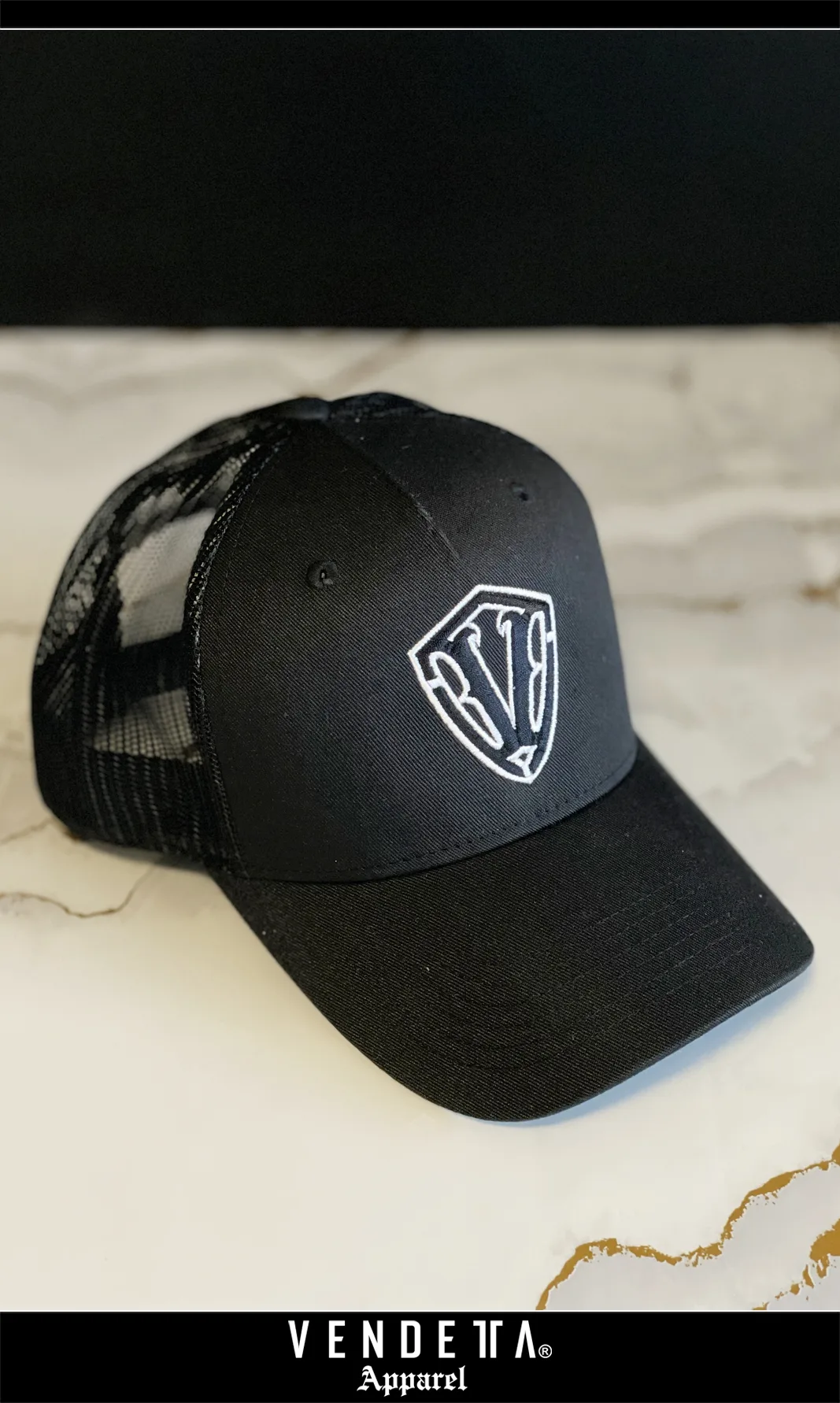 v1563 black-black__a ŠILTOVKA / 2 Cap - Vendetta ST / Čierna-Čierna / v1455 – Obrázok 1