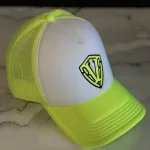 ŠILTOVKA / Cap - Vendetta PUF / Žlto-Zelená NEON / v1768