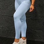 Legíny Bezšvové Dámske / Seamless Leggings SET / Vendetta / Modrá / v1736